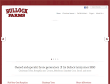 Tablet Screenshot of bullockfarms.com